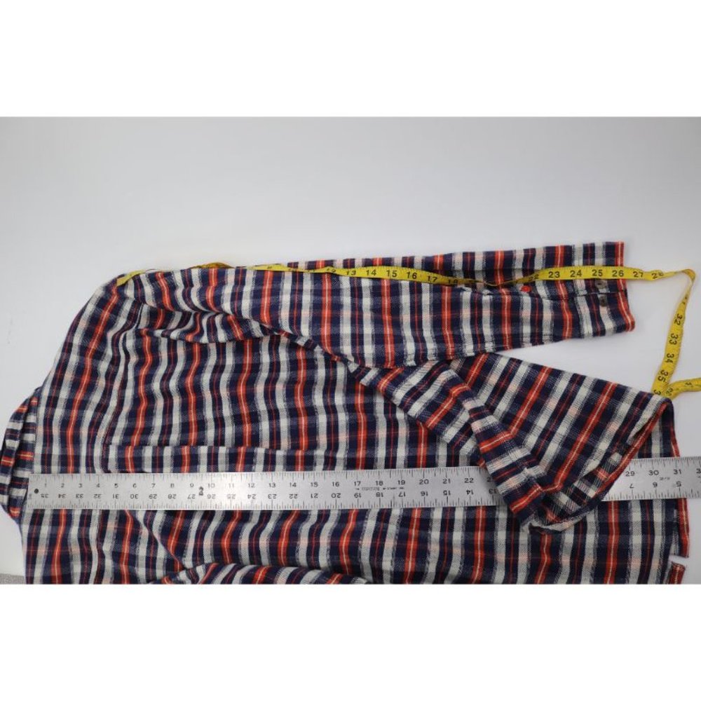 Carbon 2 Cobalt men's XXL long sleeve button up flannel shirt corduroy detail - Picture 7 of 10